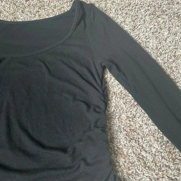 SHEIN Black Long Sleeve Top. XS - Picture 4 of 6